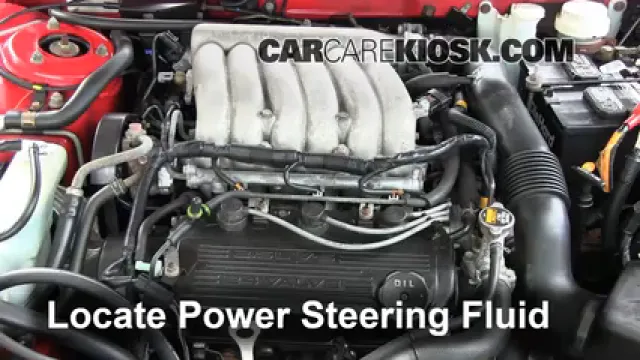 1996 Dodge Avenger ES 2.5L V6 Liquide de direction assistée Vérifier le niveau de liquide